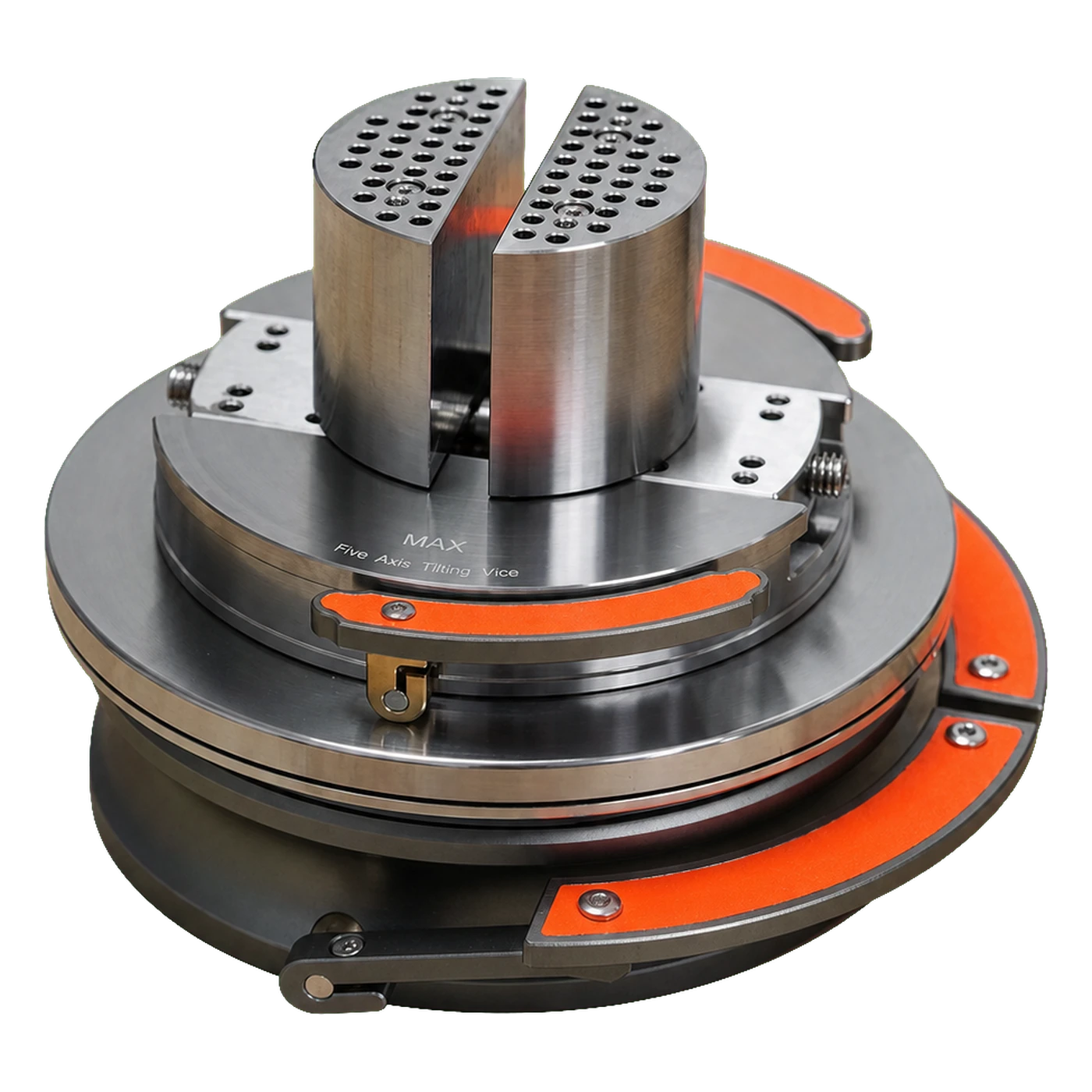 Full ChunQi vise configured for five-axis positioning