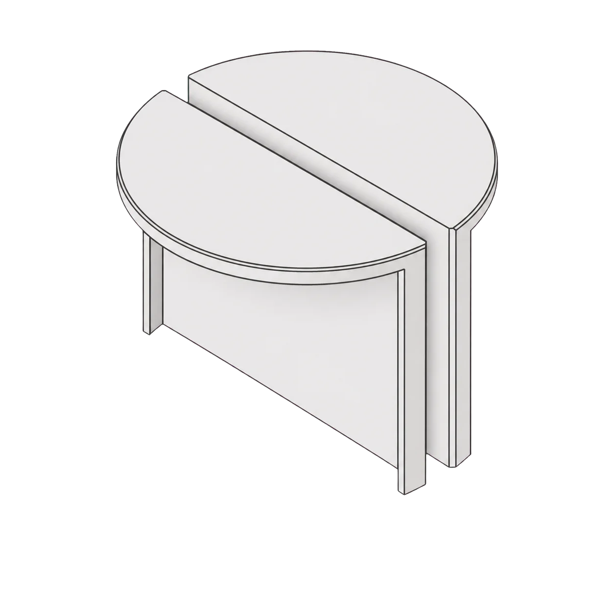 Jaw guard plates technical illustration